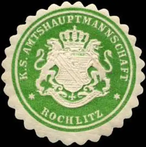 KÃ¶niglich SÃ¤chsische Amtshauptmannschaft - Rochlitz