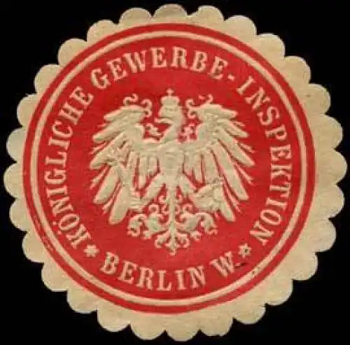 KÃ¶nigliche Gewerbe - Inspektion - Berlin W