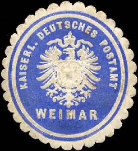 Kaiserliches Deutsches Postamt Weimar