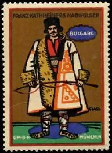 Bulgare - Volkstracht in Bulgarien