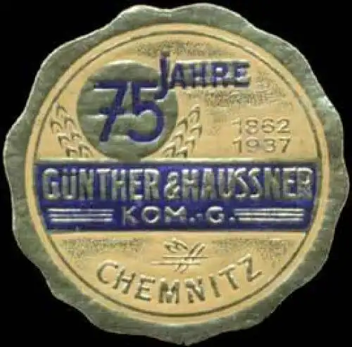 75 Jahre Seifenfabrik GÃ¼nther & Haussner