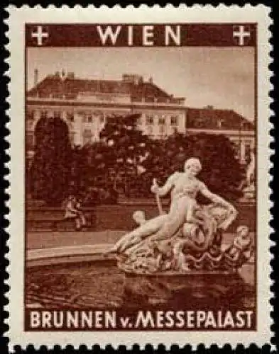 Brunnen vorm Messeplatz