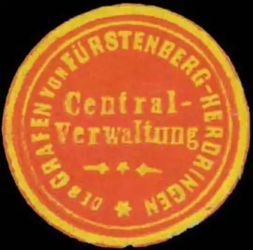 Centralverwaltung des Grafen von FÃ¼rstenberg-Herdingen