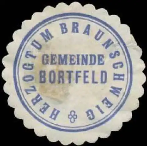 Gemeinde Bortfeld Herzogtum Braunschweig
