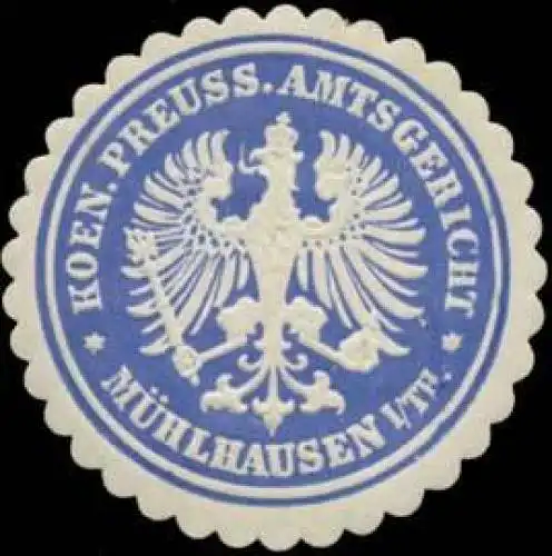 K.Pr. Amtsgericht MÃ¼hlhausen i.Th