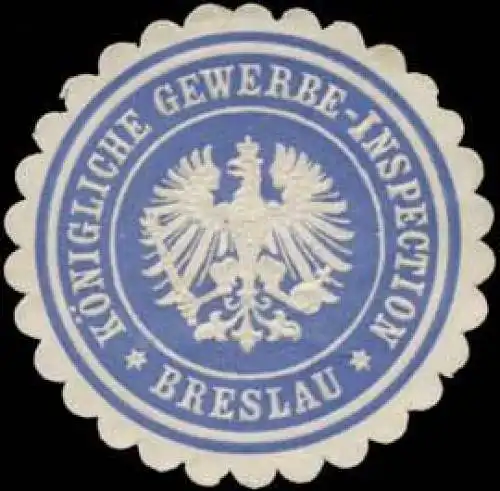 KÃ¶nigliche Gewerbe-Inspection Breslau