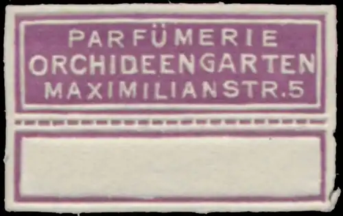 ParfÃ¼merie Orchideengarten