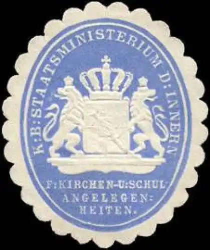 KÃ¶niglich Bayerische Staatsministerium des Innern