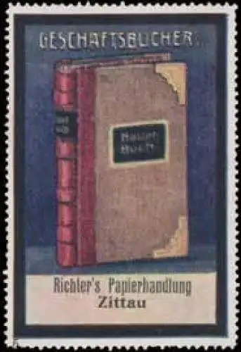 GeschÃ¤ftsbÃ¼cher aus Richters Papierhandlung