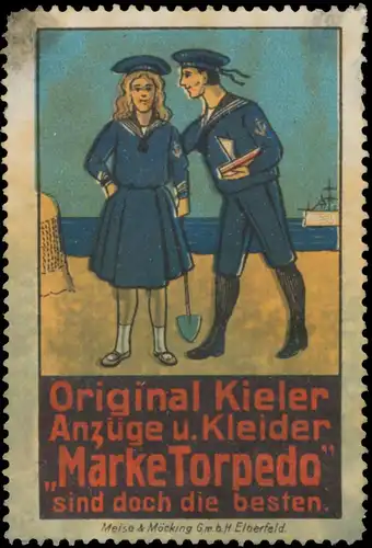 Original Kieler Anzüger und Kleider Marke Torpedo