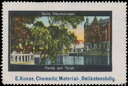 Partie am Teich in NeumÃ¼nster