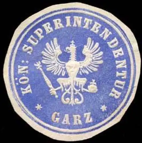 KÃ¶nigliche Superintendentur Garz