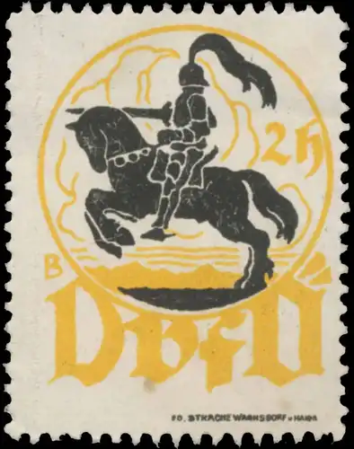 Ritter auf Pferd