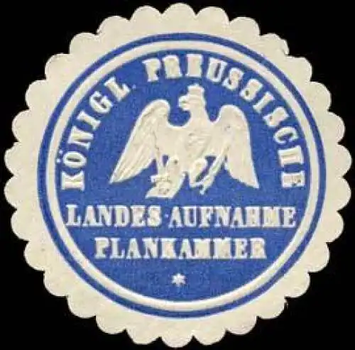 K. Pr. Landes - Aufnahme - Plankammer (Vermessung)