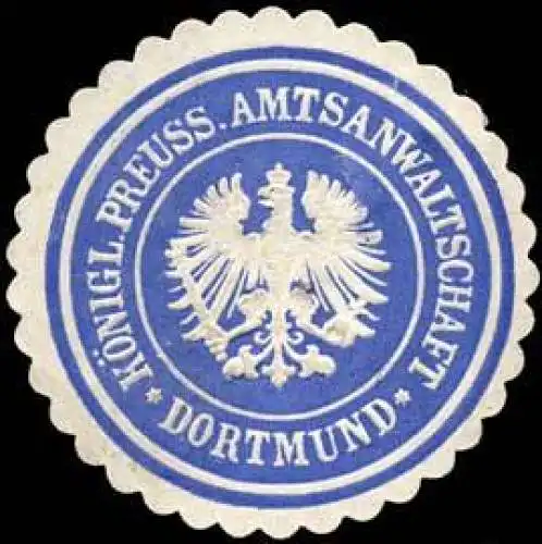 KÃ¶niglich Preussische Amtsanwaltschaft - Dortmund