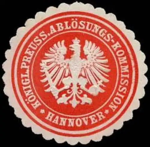 KÃ¶niglich Preussische AblÃ¶sungs - Kommission - Hannover