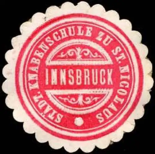 StÃ¤dtische Knabenschule zu St. Nicolaus - Innsbruck