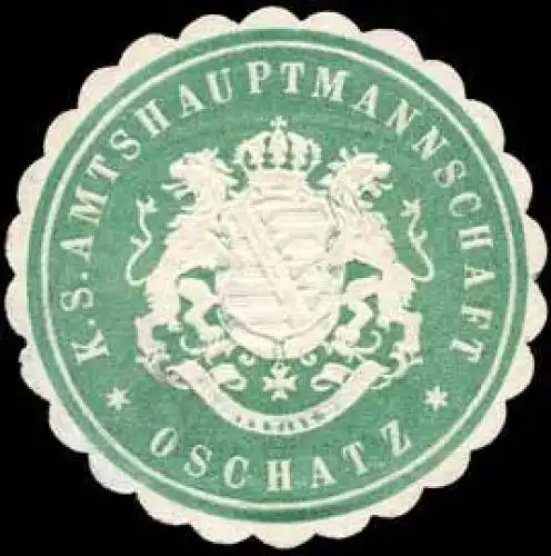 KÃ¶niglich SÃ¤chsische Amtshauptmannschaft - Oschatz