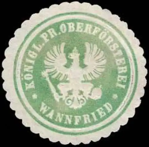 K. Pr. OberfÃ¶rsterei - Wannfried