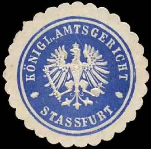 KÃ¶nigliches Amtsgericht - StaÃfurt