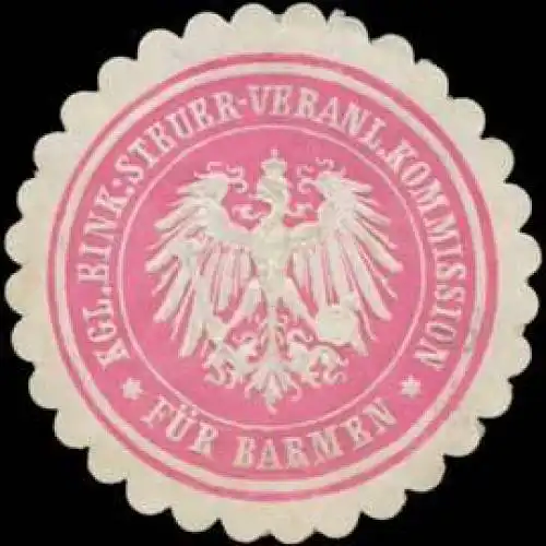 K. Einkommensteuer-Veranlagungskommission fÃ¼r Barmen