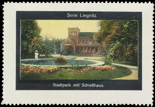 Stadtpark mit SchieÃhaus