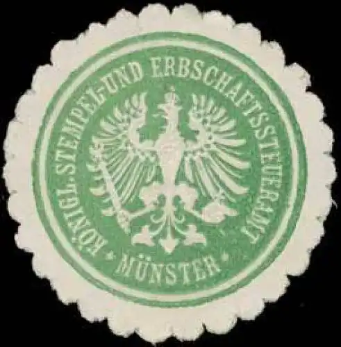 KÃ¶nigl. Stempel- und Erbschaftssteueramt MÃ¼nster