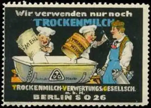 Trockenmilch fÃ¼r den BÃ¤cker