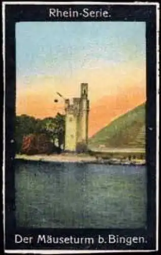 Der MÃ¤useturm bei Bingen