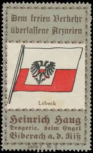 LÃ¼beck Flagge