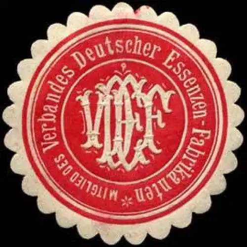 Mitglied des Verbandes Deutscher Essenzen-Fabrikanten