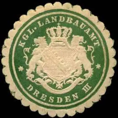 KÃ¶nigliches Landbauamt - Dresden III