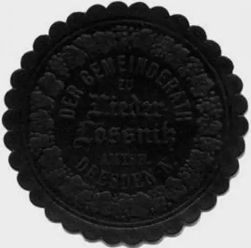 Der Gemeinderath zu NiederlÃ¶Ãnitz - Amtshauptmannschaft Dresden-Neustadt