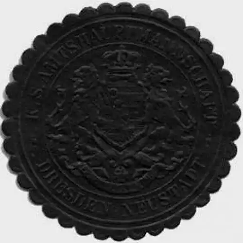 KÃ¶niglich SÃ¤chsische Amtshauptmannschaft - Dresden-Neustadt