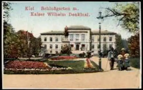 SchloÃgarten mit Kaiser Wilhelm Denkmal