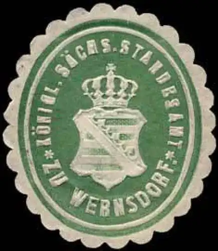 KÃ¶niglich SÃ¤chsisches Standesamt Wernsdorf