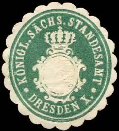 KÃ¶niglich SÃ¤chsisches Standesamt Dresden X