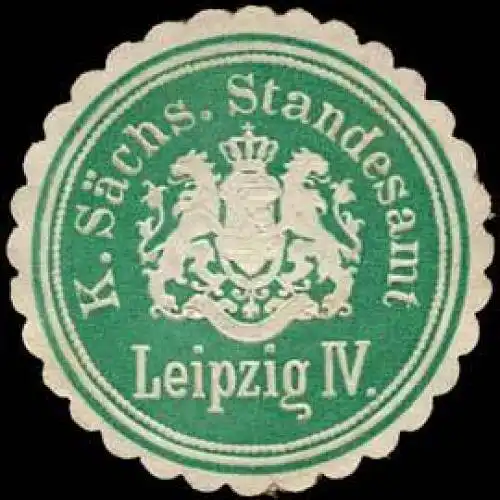 KÃ¶niglich SÃ¤chsisches Standesamt Leipzig IV