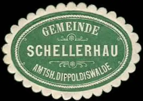 Gemeinde Schellerhau - Amtshauptmannschaft Dippoldiswalde