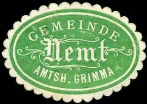Gemeinde Demt - Amtshauptmannschaft Grimma