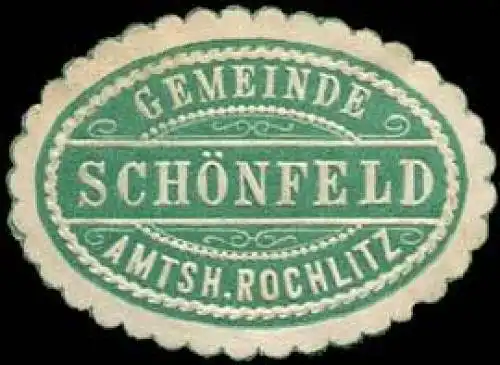 Gemeinde SchÃ¶nfeld - Amtshauptmannschaft Rochlitz