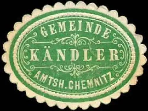 Gemeinde KÃ¤ndler - Amtshauptmannschaft Chemnitz