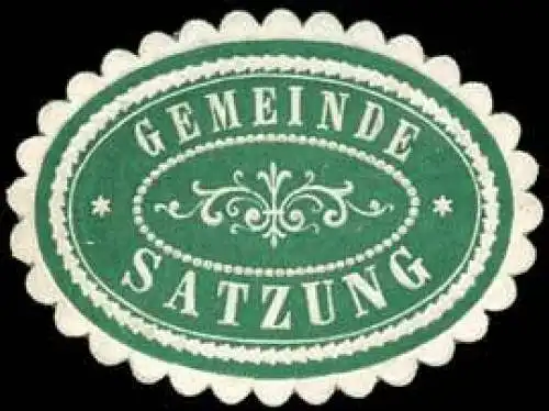 Gemeinde Satzung