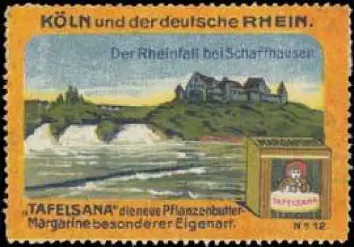 Der Rheinfall bei Schaffhausen