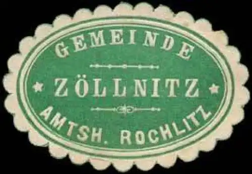 Gemeinde ZÃ¶llnitz - Amtshauptmannschaft Rochlitz
