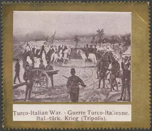 Italien-TÃ¼rkei Krieg - Tripolis