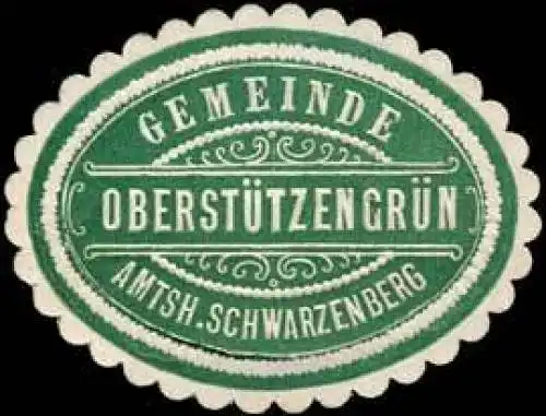 Gemeinde OberstÃ¼tzengrÃ¼n - Amtshauptmannschaft Schwarzenberg