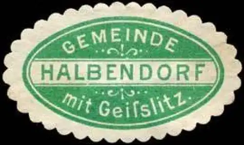 Gemeinde Halbendorf mit GeiÃlitz