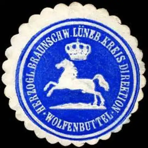 Herzoglich Braunschweig LÃ¼neburger Kreis Direktion - WolfenbÃ¼ttel