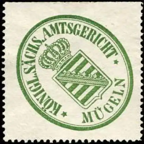 KÃ¶niglich SÃ¤chsisches Amtsgericht - MÃ¼geln
